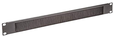 Bandeau passe-câbles balai 1U 19"