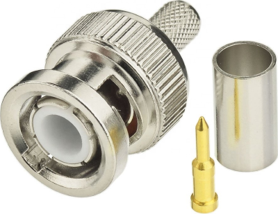 Connecteur BNC à sertir pour RG59 (sachet de 100)