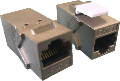 Coupleur RJ45 CAT6A blindé femelle/femelle