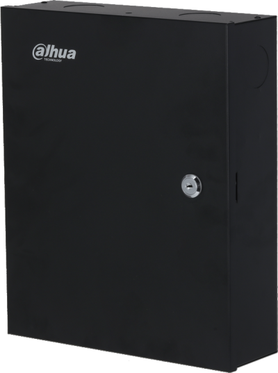 Boîtier de contrôleur d'accès 4 portes + alimentation chargeur