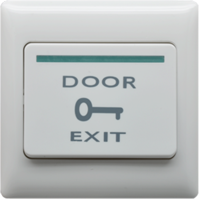 Bouton de sortie en plastique