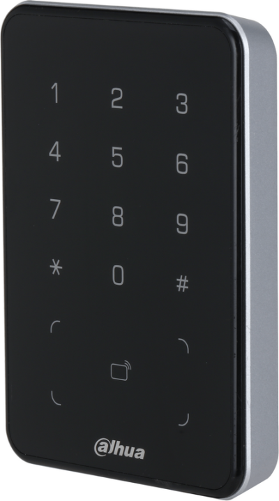 Clavier digicode + lecteur RFID 13.56MHz Mifare et 125kHz IP66