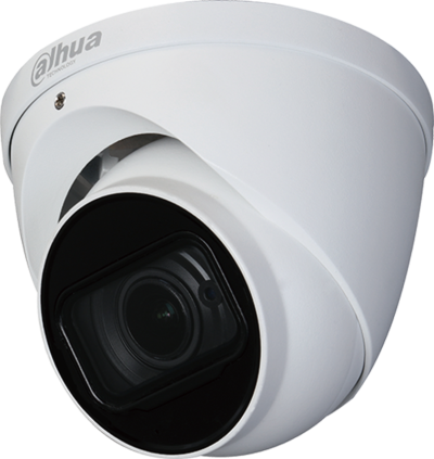 Caméra HDCVI Eyeball 2MP, Vari-focale motorisée 2.7-12mm, IR 60m, Micro