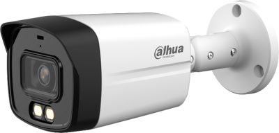 Caméra HDCVI Bullet 8MP, Focale fixe 2.8mm, Double éclairage intelligent 40m, Micro