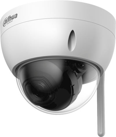Caméra IP Dôme 2MP WIFI, Focale fixe 2.8mm, IR 30m