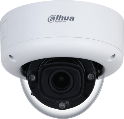 Caméra IP Dôme 8MP WizMind, Vari-focale motorisée 2.7~12mm, IR 40m, ePoE, Micro et HP