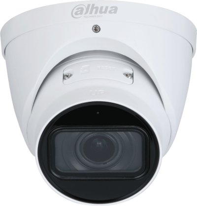 Caméra IP Eyeball 4MP WizMind Starlight, Vari-focale motorisée 2.7~12mm, IR 40m, ePoE, Micro