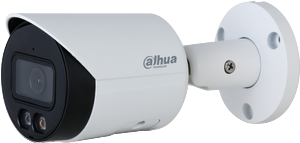 Caméra IP Bullet 4MP WizSense, Focale fixe 2.8mm, Dual 30m, Full Color, Micro