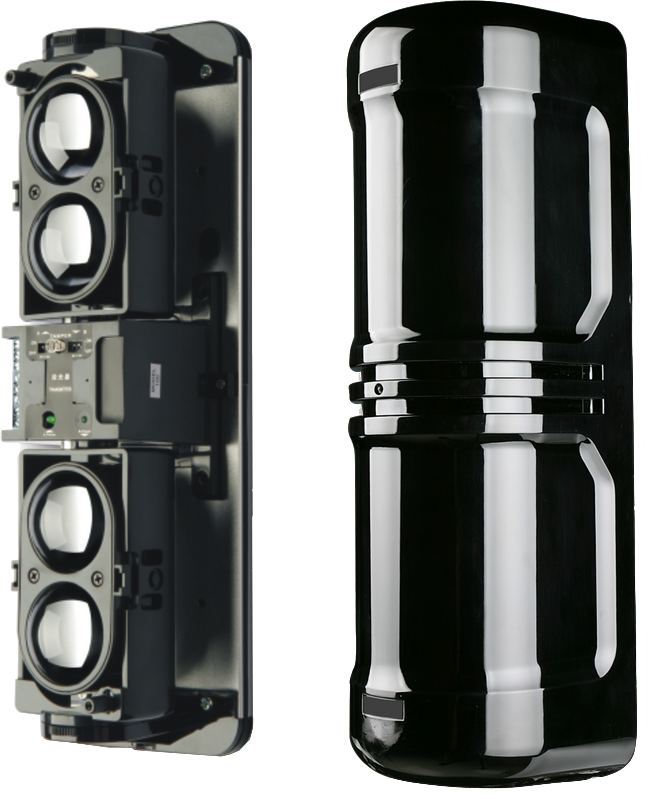 Détecteur barrière IR à 4 faisceaux 200m (la paire)