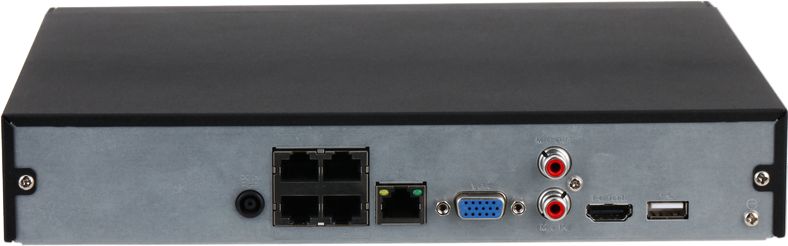 Enregistreur IP 4 canaux 4PoE 1HDD – Image 2