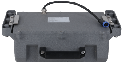 Boîte de stockage de batterie solaire avec batterie intégrée