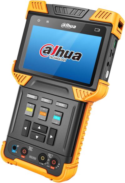 Testeur de montage intégré 4" pour IP, HDCVI