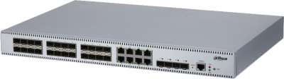 Switch d'agrégation L2+ 24 ports optique Gigabit + 8 ports Ethernet Gigabit + 4 ports optique 10 Gigabit - rackable