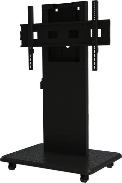 Support mobile de conférence sur roulettes pour tableau interactif 86" et 98"