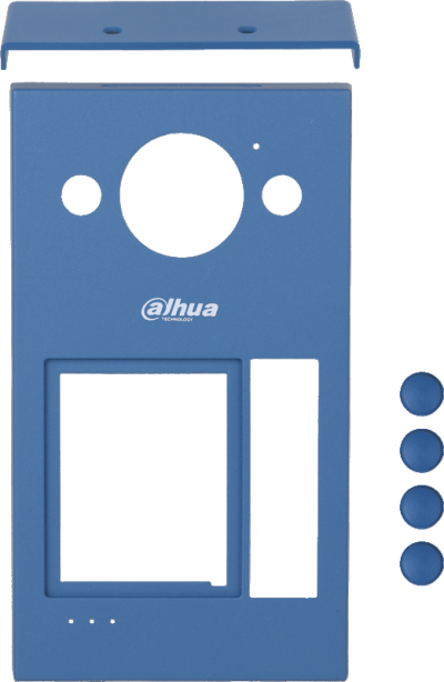 Décor bleu foncé pour VTO3312Q-P