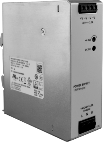 Alimentation 48V 120W 2.5A sur rail DIN