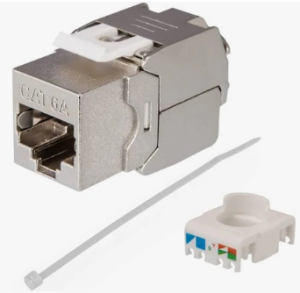 Connecteur RJ45 femelle CAT6A blindé (noyau)
