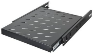 Étagère coulissante D600mm pour armoire 19"