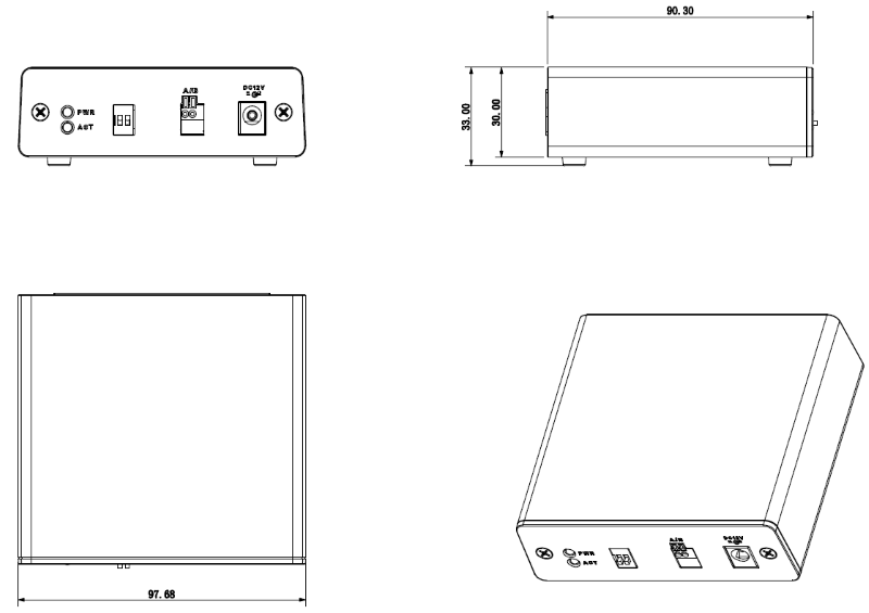 Module de communication RS-485 (entrées/sorties alarme) – Image 3