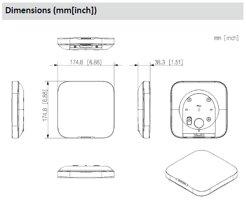 HUB 2 d'alarme sans fil (HUB WIFI, Réseau, GPRS 4G 3G) – Image 2