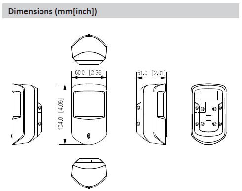 Détecteur PIR sans fil Dual-Tech – Image 2