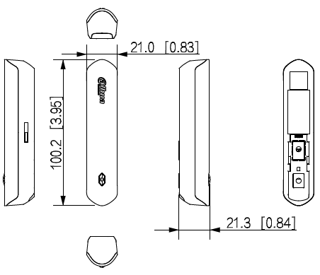 Détecteur de porte sans fil small – Image 3