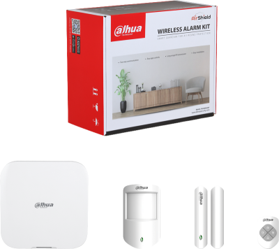 Kit d'alarme sans fil (HUB 2 WIFI, Réseau)