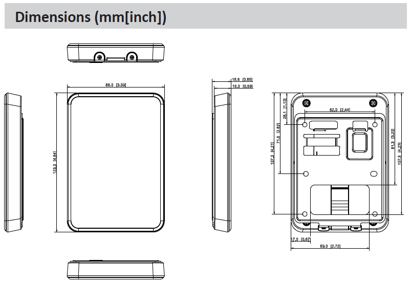 Clavier digicode + lecteur RFID 13.56MHz Mifare et 125kHz IP66 – Image 2