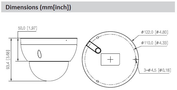 Caméra IP Dôme 2MP WizSense Starlight, Vari-focale motorisée 2.7~13.5mm, IR 40m, Micro – Image 3