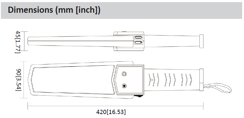 Détecteur de métaux portatif – Image 2