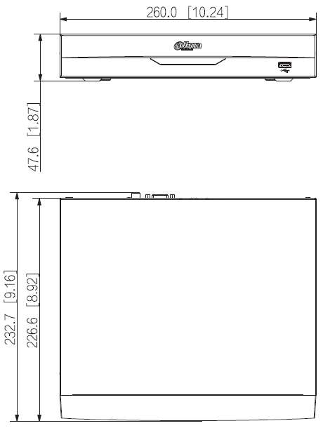 Enregistreur IP 8 canaux 8PoE 1HDD WizSense – Image 4