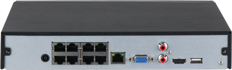 Enregistreur IP 8 canaux 8PoE 1HDD WizSense – Image 2