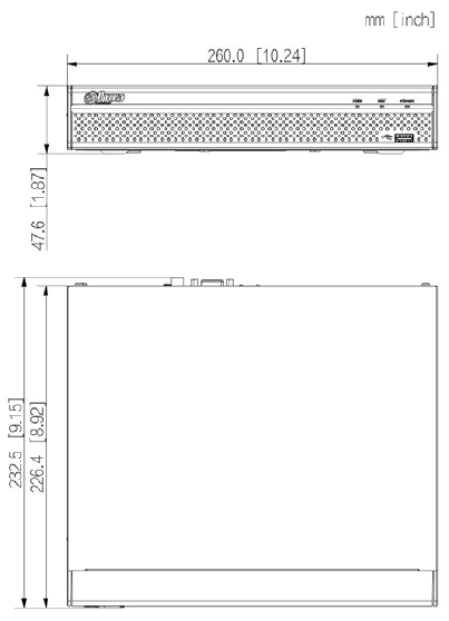 Enregistreur IP 4 canaux 4PoE 1HDD – Image 4
