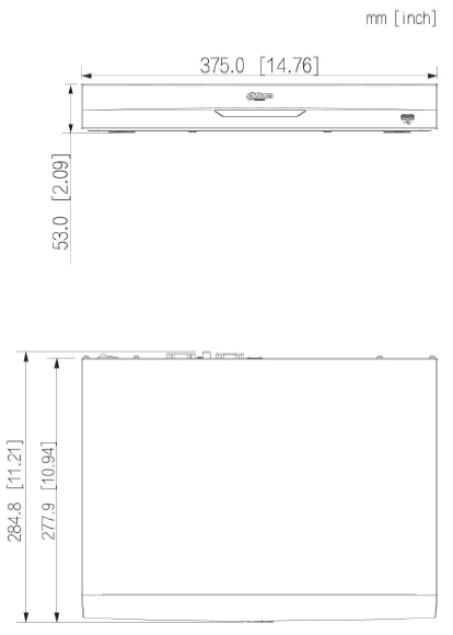 Enregistreur IP 8 canaux 2HDD (sans port PoE) WizSense – Image 4