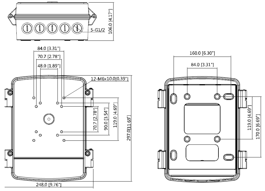 Boitier pour alimentation étanche IP66 – Image 3