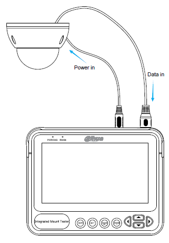 Testeur de montage intégré 4.3" pour HDCVI – Image 2