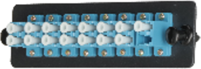 Panneau adaptateur fibre 16 ports LC
