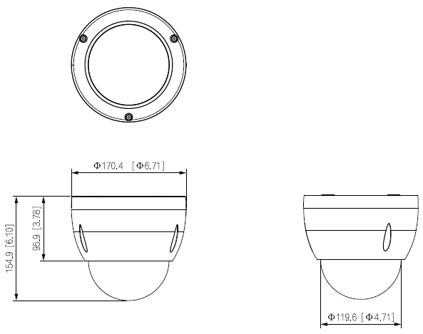 PTZ HDCVI 2MP Starlight, zoom 16x – Image 3