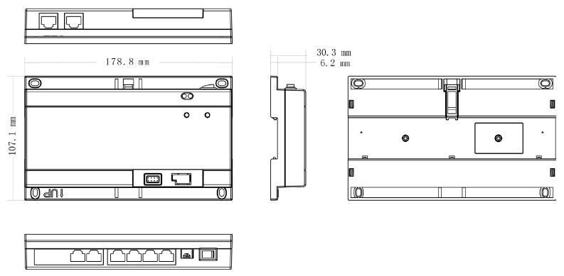 Contrôleur de réseau IP 6 canaux (ancienne génération) – Image 2