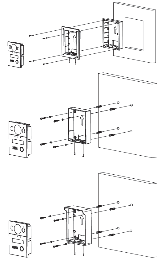 Platine extérieure IP 2 fils – Image 3