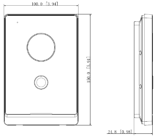 Platine extérieure de villa WIFI PoE – Image 2