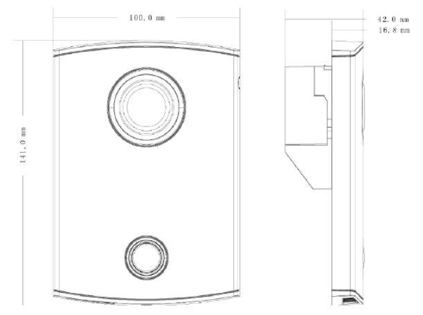 Platine extérieure IP (ancienne génération) – Image 3