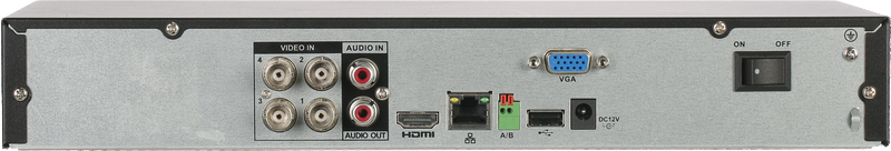 Enregistreur HDCVI 4 canaux Penta-Brid 1HDD WizSense – Image 2