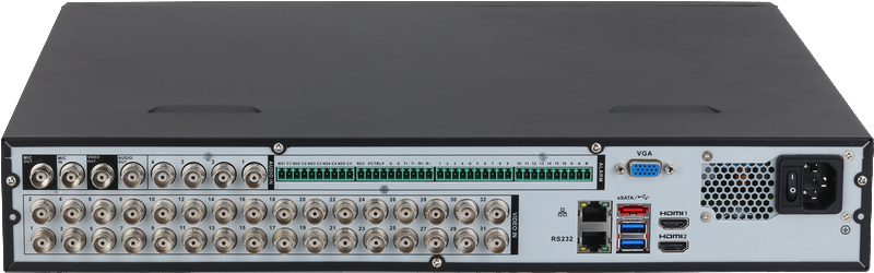 Enregistreur HDCVI 32 canaux Penta-Brid 4HDD WizSense rackable – Image 2