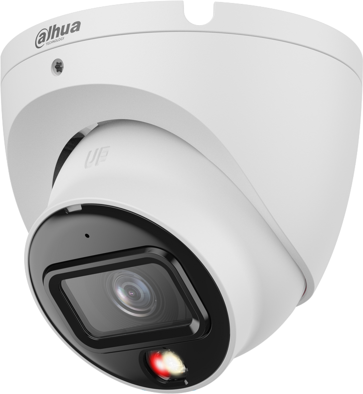 Caméra smart IP Eyeball 6MP, Focale fixe 2.8mm, Dual 30m, micro