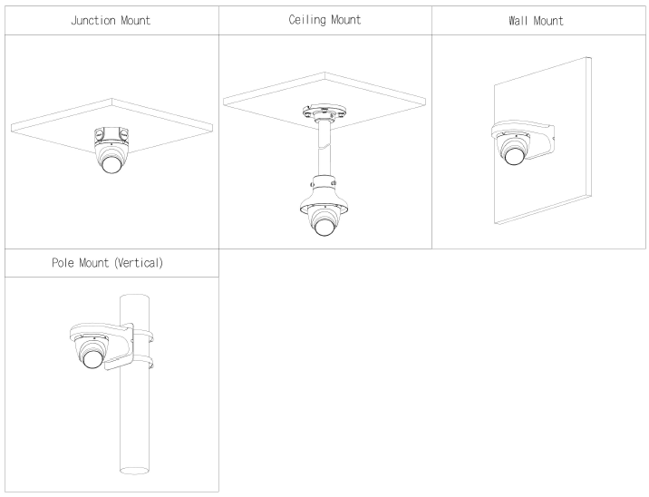 Caméra smart IP Eyeball 6MP, Focale fixe 2.8mm, Dual 30m, micro – Image 2