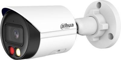 Caméra IP Bullet 6MP WizSense, Focale fixe 2.8mm, Dual 30m, Full Color, Micro