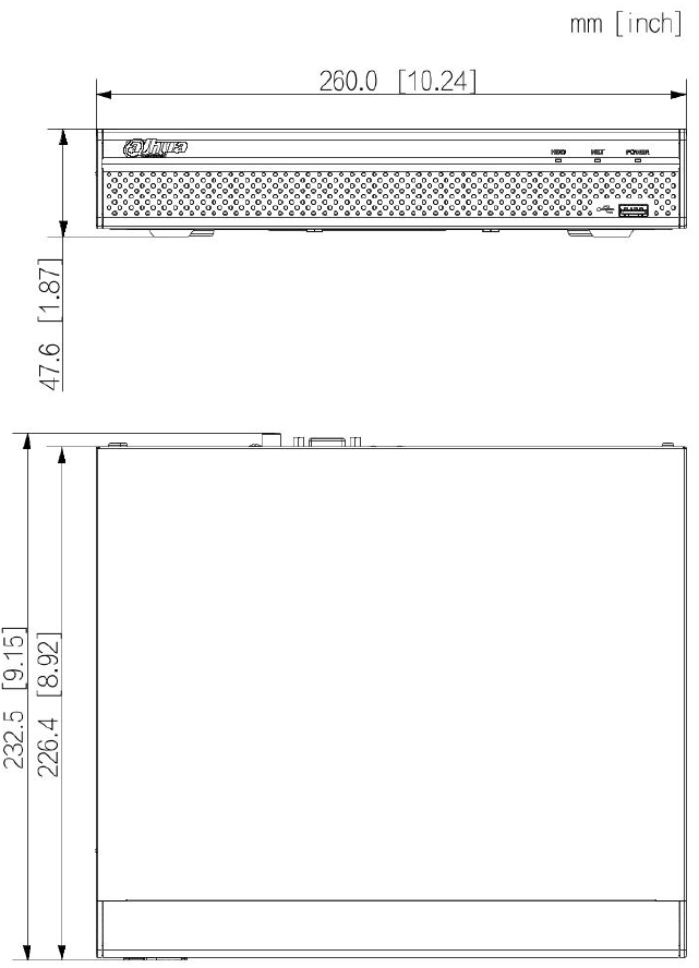 Enregistreur IP 8 canaux 8PoE 1HDD – Image 4