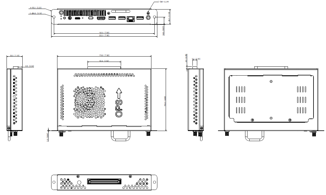 Module PC intégrale dans LPH, Intel i7, 8GB, SSD 256GB (sans licence Windows) – Image 2