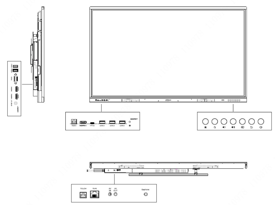 Tableau blanc interactif LED 4K 86" – Image 2